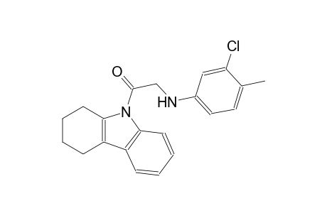 3-chloro-4-methyl-N-[2-oxo-2-(1,2,3,4-tetrahydro-9H-carbazol-9-yl)ethyl]aniline