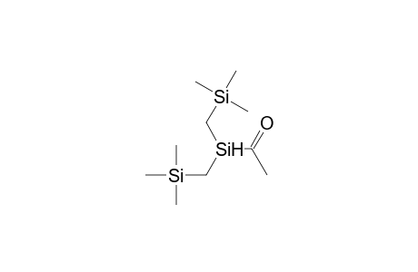 Acetylbis[(trimethylsilyl)methyl]silane