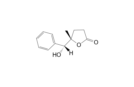 (5S*,1'R*)-5-[1'Hydroxy-phenylmethyl]-5-methyl-dihydro-5H-furan-2-one