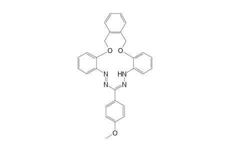 5,21-Dihydro-11H-13-p-methoxyphenyltribenzo[b,i,m][1,11,4,5,7,8]dioxatetraazacyclotetradecine
