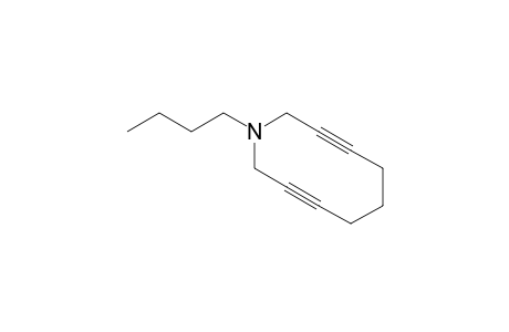 1-Butyl-1-aza-3,8-cyclodecadiyne