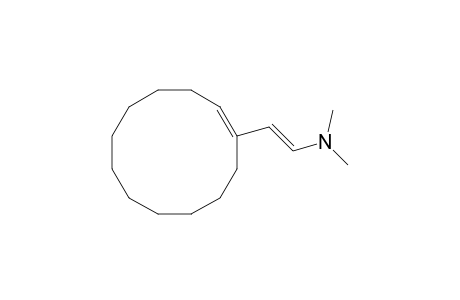 (1E)-2-(cyclododec-1'-enyl)-N,N-dimethylethen-1-ylamine