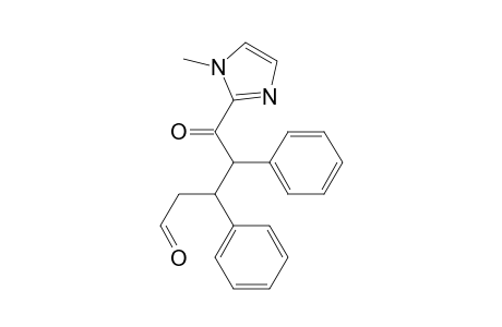 3-Phenyl-5-(1-methyl-1H-imidazol-2-yl)-5-oxo-4-phenylpentanal