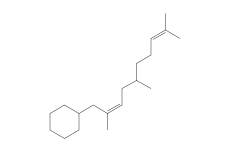 (Z)-1-Cyclohexyl-2,5,9-trimethyldeca-2,8-diene