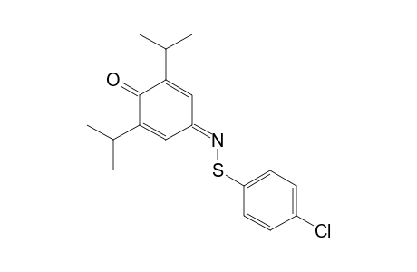 N-(4-CHLOROPHENYL)-THIO-2,6-DIISOPROPYL-1,4-BENZOQUINONIMINE