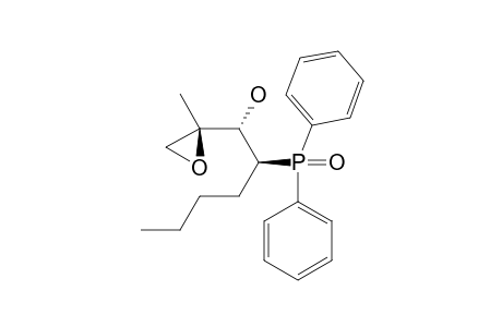 (2R*,3S*,4S*)-4-DIPHENYLPHOSPHINOYL-1,2-EPOXY-2-METHYL-OCTAN-3-OL