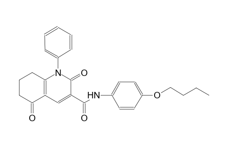 3-quinolinecarboxamide, N-(4-butoxyphenyl)-1,2,5,6,7,8-hexahydro-2,5-dioxo-1-phenyl-