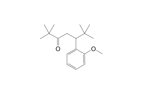 2,2,6,6-Tetramethyl-5-(2-methoxyphenyl)heptan-3-one