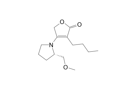 4-Butyl-3-[(2S)-2-(methoxymethyl)-1-pyrrolidinyl]-2H-furan-5-one