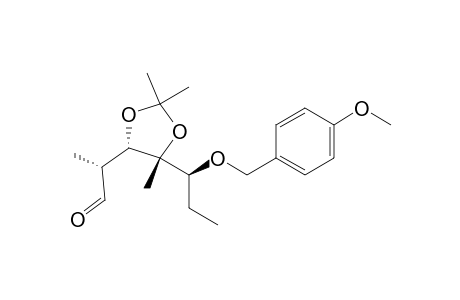 D-gluco-Heptose, 2,6,7-trideoxy-5-O-[(4-methoxyphenyl)methyl]-2-methyl-4-C-methyl-3,4-O-(1-methylethylidene)-