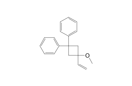 (3,3-Diphenyl-1-vinylcyclobutyl)methylether