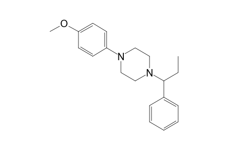 1-(1-Phenylprop-1-yl)-4-(4-methoxyphenyl)piperazine