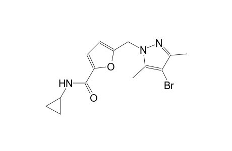 2-furancarboxamide, 5-[(4-bromo-3,5-dimethyl-1H-pyrazol-1-yl)methyl]-N-cyclopropyl-