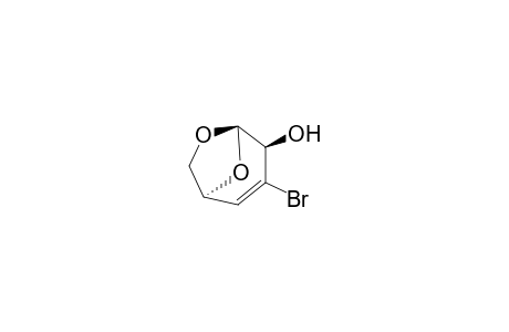 (1S,4R,5R)-3-bromanyl-6,8-dioxabicyclo[3.2.1]oct-2-en-4-ol