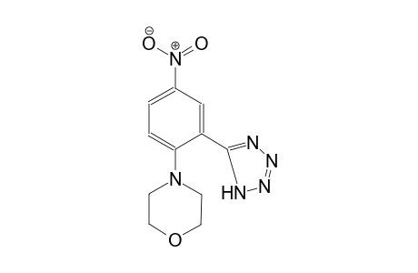 4-[4-nitro-2-(1H-tetraazol-5-yl)phenyl]morpholine