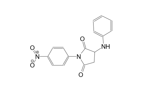 3-anilino-1-(4-nitrophenyl)-2,5-pyrrolidinedione