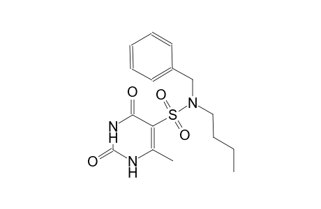N-benzyl-N-butyl-6-methyl-2,4-dioxo-1,2,3,4-tetrahydro-5-pyrimidinesulfonamide
