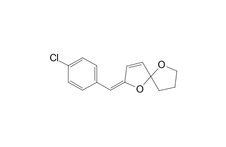 2-(p-Chlorobenzylidene)-1,6-dioxaspiro[4.4]non-3-ene