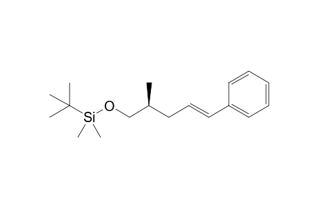 tert-Butyl-dimethyl-[(E,2S)-2-methyl-5-phenyl-pent-4-enoxy]silane