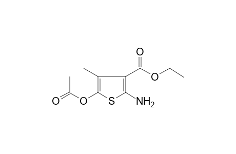 5-Acetoxy-2-amino-4-methyl-thiophene-3-carboxylic acid ethyl ester