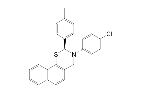 (2S)-3-(4-chlorophenyl)-2-(4-methylphenyl)-2,4-dihydrobenzo[h][1,3]benzothiazine