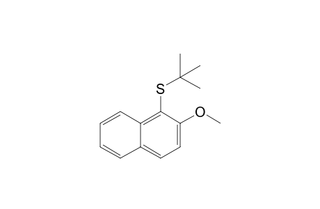 1-(tert-butylthio)-2-methoxy-naphthalene