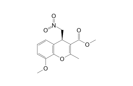 (R)-Methyl 8-Methoxy-2-methyl-4-(nitromethyl)-4H-chromene-3-carboxylate