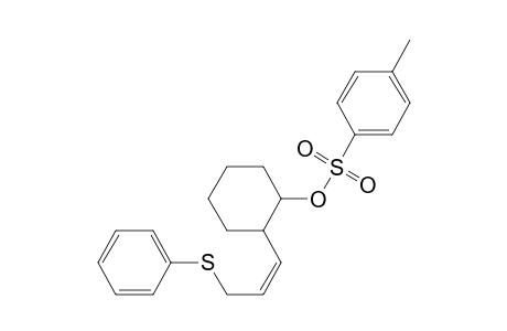 Cyclohexanol, 2-[3-(phenylthio)-1-propenyl]-, 4-methylbenzenesulfonate, [1.alpha.,2.beta.(Z)]-
