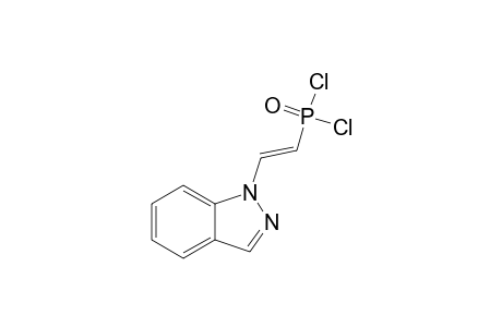 (E)-2-(INDAZOLYL)-ETHENYLPHOSPHONIC-ACID-DICHLOROANHYDRIDE