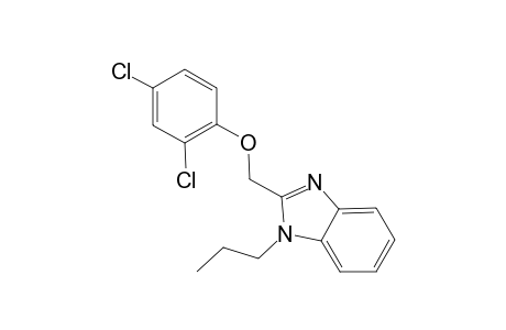2-[(2,4-dichlorophenoxy)methyl]-1-propyl-1H-benzimidazole