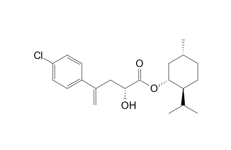 (1R,2S,5R)-Menthyl (2R)-2-hydroxy-4-(4'-chlorophenyl)-4-pentenoate