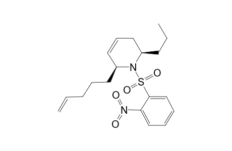 (2R,6S)-1-(2-nitrophenyl)sulfonyl-6-pent-4-enyl-2-propyl-3,6-dihydro-2H-pyridine