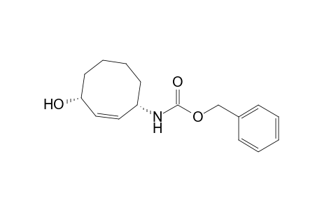 (phenylmethyl) N-[(1S,2Z,4R)-4-oxidanylcyclooct-2-en-1-yl]carbamate