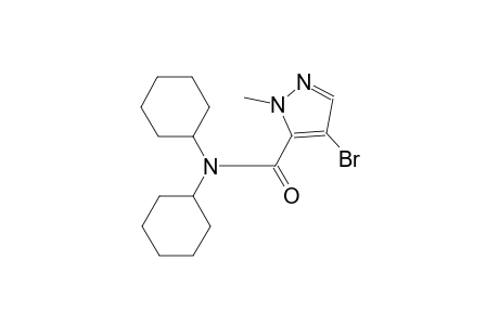 4-bromo-N,N-dicyclohexyl-1-methyl-1H-pyrazole-5-carboxamide