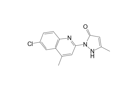 1-(4-Methyl-6-chloro-quinolin-2-yl)-3-methyl-pyrazol-5-ol