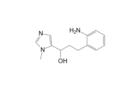 1H-Imidazole-5-methanol, .alpha.-[2-(2-aminophenyl)ethyl]-1-methyl-, (.+-.)-