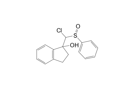 1-[Chloro(phenylsulfinyl)methyl]-1-indanol