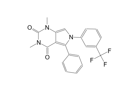 1,3-dimethyl-5-phenyl-6-[3-(trifluoromethyl)phenyl]-1H-pyrrolo[3,4-d]pyrimidine-2,4(3H,6H)-dione
