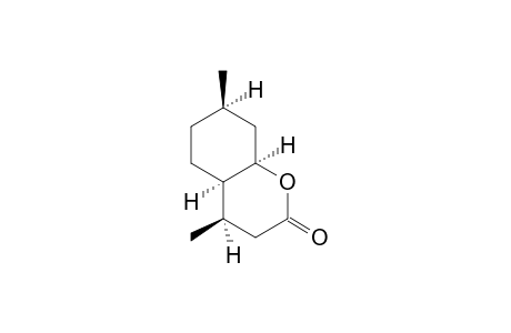 (1R,5R,6R,9R)-5,9-Dimethyl-2-oxabicyclo[4.4.0]decan-3-one