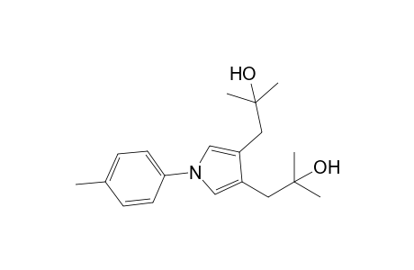 3,4-Bis(2-hydroxy-2-methylpropyl)-1-(4-methylphenyl)pyrrole