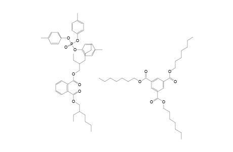 Di(2-ethylhexyl)phthalate + triheptyltrimellitate + tricresylphosphate mixture 1:1:1