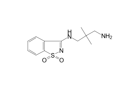 Propanediamine, N-(3-isobenzothiazolyl-1,1-dioxide)-2,2-dimethyl-