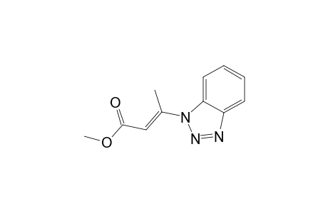 2-Butenoic acid, 3-(1H-benzotriazol-1-yl)-, methyl ester, (E)-