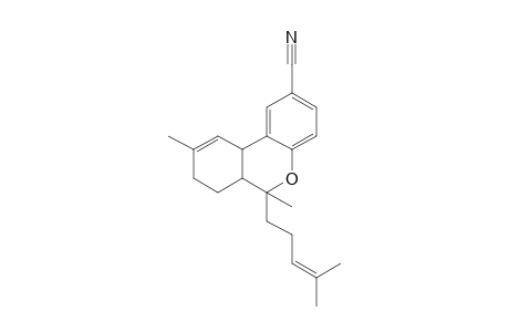 6,9-Dimethyl-6-(4-methylpent-3-enyl)-6a,7,8,10a-tetrahydrobenzo[c]chromene-2-carbonitrile