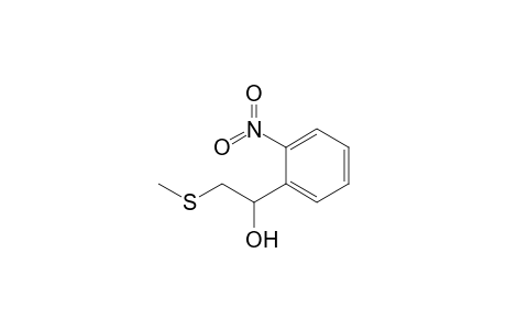 2-(Methylsulfanyl)-1-(2'-nitrophenyl)-ethanol