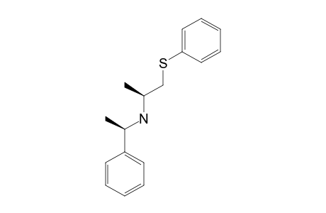 (1S)-N-[(1R)-1-METHYL-2-(PHENYLSULFANYL)-ETHYL]-1-PHENYLETHYLAMINE