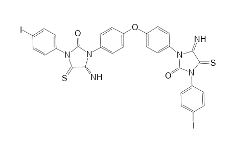 3,3'-(4,4'-Oxybis(4,1-phenylene))bis(4-imino-1-(4-iodophenyl)-5-thioxoimidazolidin-2-one)