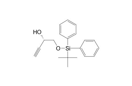 (2S)-1-[tert-butyl(diphenyl)silyl]oxybut-3-yn-2-ol