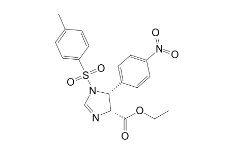 (4R,5R)-1-(4-methylphenyl)sulfonyl-5-(4-nitrophenyl)-4,5-dihydroimidazole-4-carboxylic acid ethyl ester
