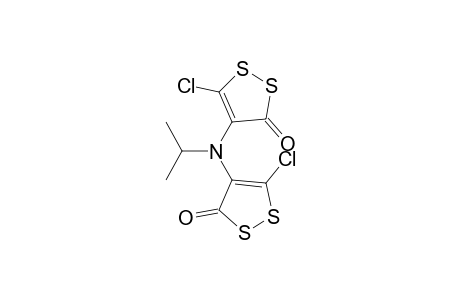 N,N-Bis(5-chloro-3-oxo-1,2-dithiol-4-yl)isopropylamine